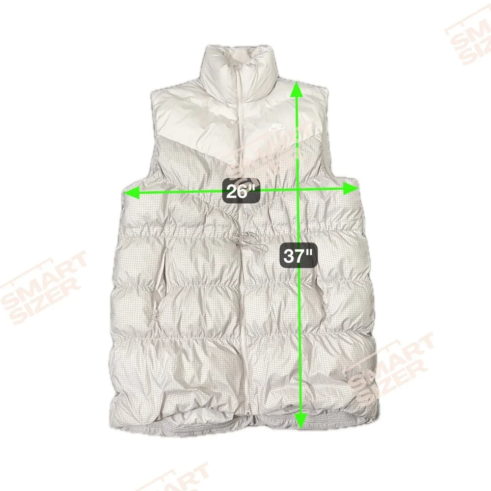 Nike Sportswear Windpuffer Therma-FIT Long Puffer‎ Vest Platinum Violet Size XL